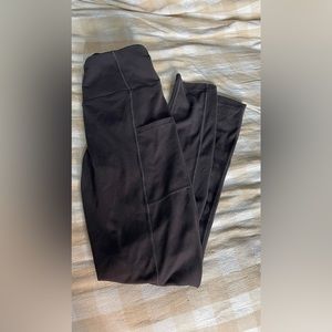 Unknown brand, gray, yoga pants with pockets
